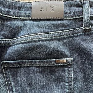Armani exchange jeans. Super skinny high rise. Size 30. Dark blue. Great fit